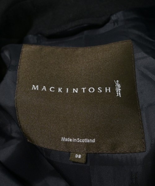 MACKINTOSH（マッキントッシュ）ステンカラーコート 黒 サイズ:38(S位) メンズ/2200680217011