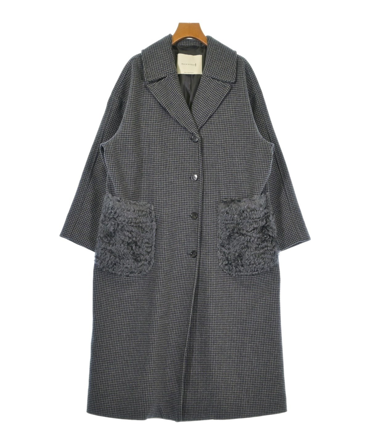 クララMACKINTOSH × HYKE チェスターコートグレー サイズ1 MACKINTOSH（マッキントッシュ）チェスターコート グレー サイズ:S
