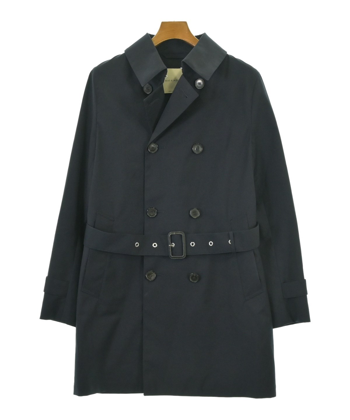 MACKINTOSH ステンカラーコート 40 MACKINTOSH（マッキントッシュ）ステンカラーコート 紺 サイズ:36(S位