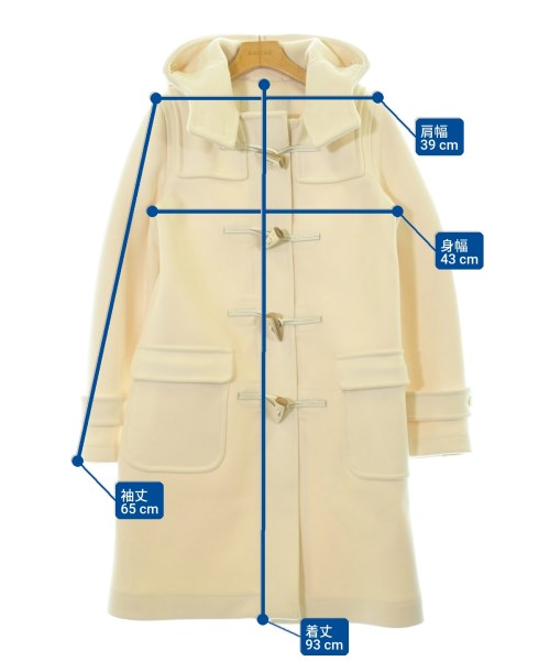 MACKINTOSH（マッキントッシュ）ダッフルコート 白 サイズ:36(XS位) レディース/2200689482083