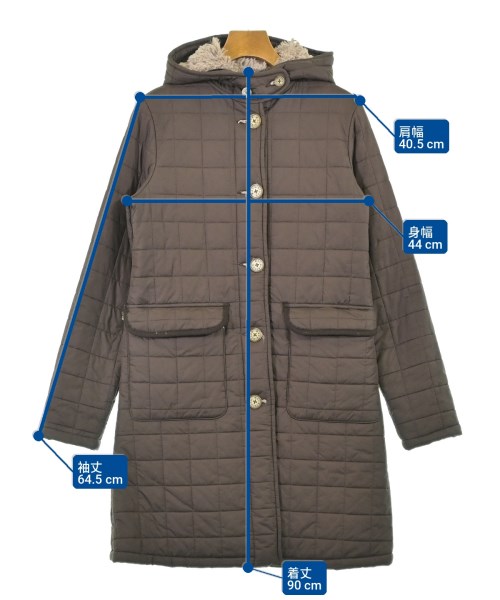 MACKINTOSH（マッキントッシュ）ダウンコート 茶 サイズ:36(XS位) レディース/2200697976024