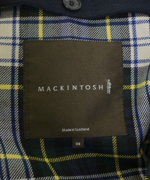 MACKINTOSH（マッキントッシュ）ステンカラーコート 紺 サイズ:38(M位) メンズ/2200654605011