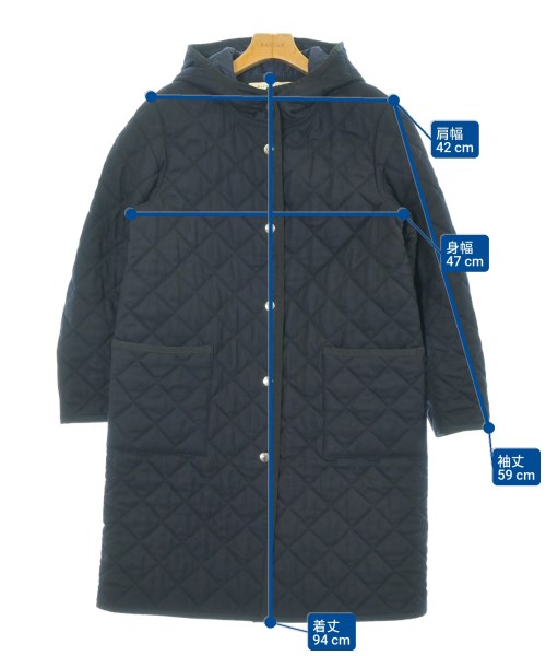 MACKINTOSH（マッキントッシュ）ダウンコート 紺 サイズ:8(S位) レディース/2200654617014