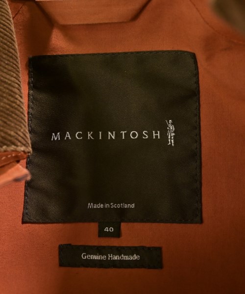 MACKINTOSH（マッキントッシュ）ステンカラーコート オレンジ サイズ:40(L位) メンズ/2200655500025