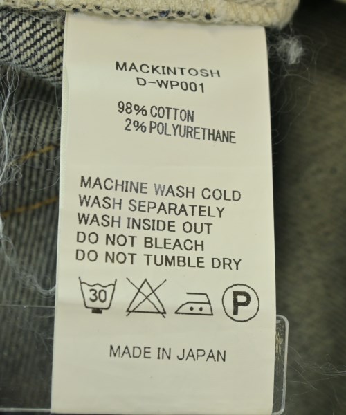 MACKINTOSH（マッキントッシュ）デニムパンツ 紺 サイズ:24(S位) レディース/2200648711124