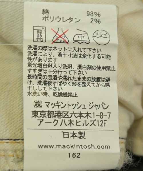 MACKINTOSH（マッキントッシュ）デニムパンツ 紺 サイズ:24(S位) レディース/2200648711124