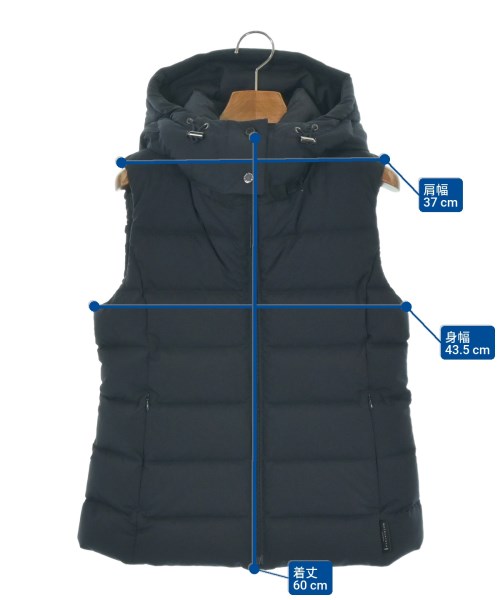 MACKINTOSH（マッキントッシュ）ダウンジャケット/ダウンベスト 紺 サイズ:38(S位) レディース/2200650826014