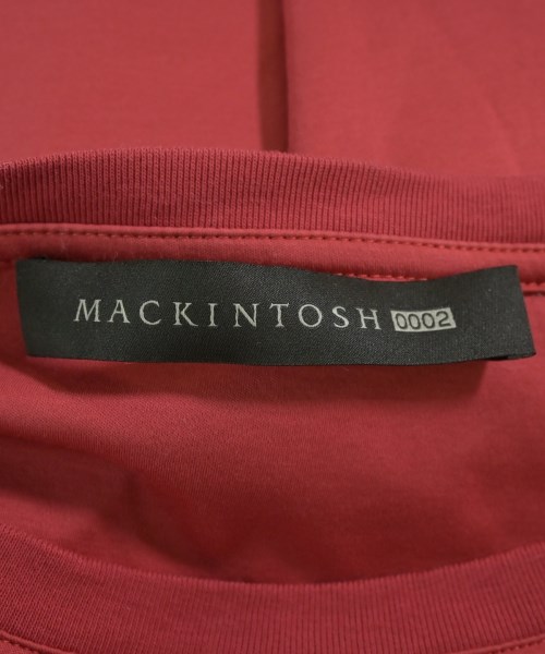 MACKINTOSH（マッキントッシュ）Tシャツ・カットソー 赤 サイズ:XS メンズ/2200659373021