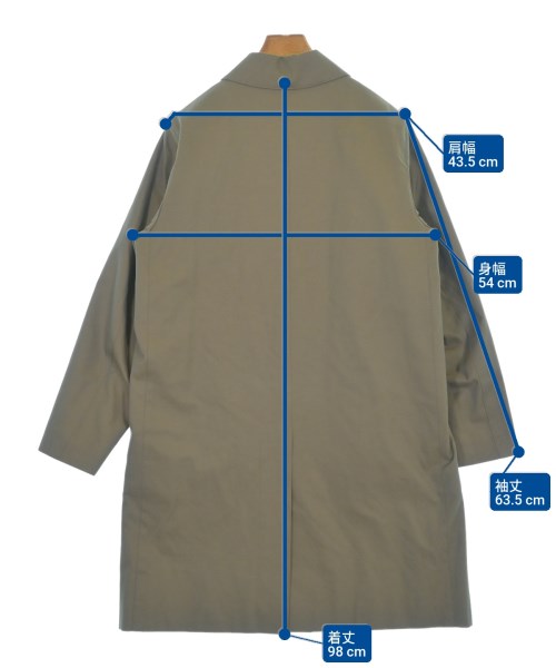 MACKINTOSH（マッキントッシュ）ステンカラーコート カーキ サイズ:38(M位) メンズ/2200660307015