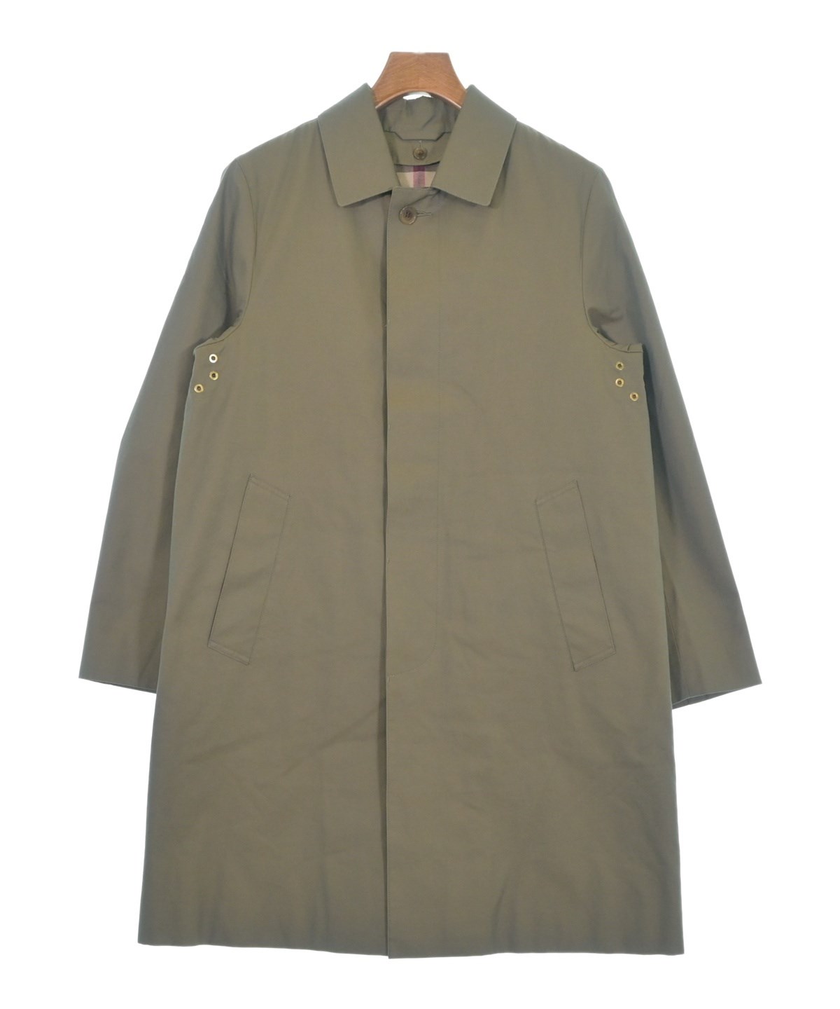 MACKINTOSH（マッキントッシュ）ステンカラーコート カーキ サイズ:38