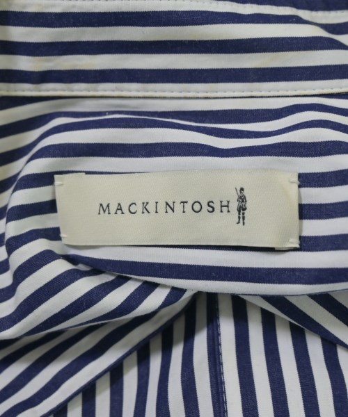 MACKINTOSH（マッキントッシュ）ブラウス 紺 サイズ:8(S位) レディース/2200711594050