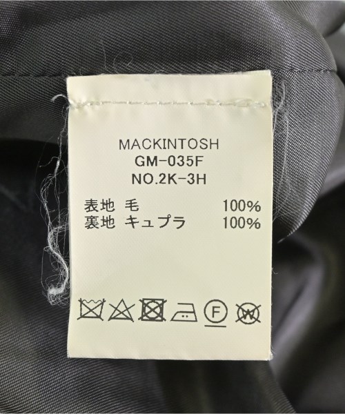 MACKINTOSH（マッキントッシュ）チェスターコート グレー サイズ:38(M位) メンズ/2200714849126