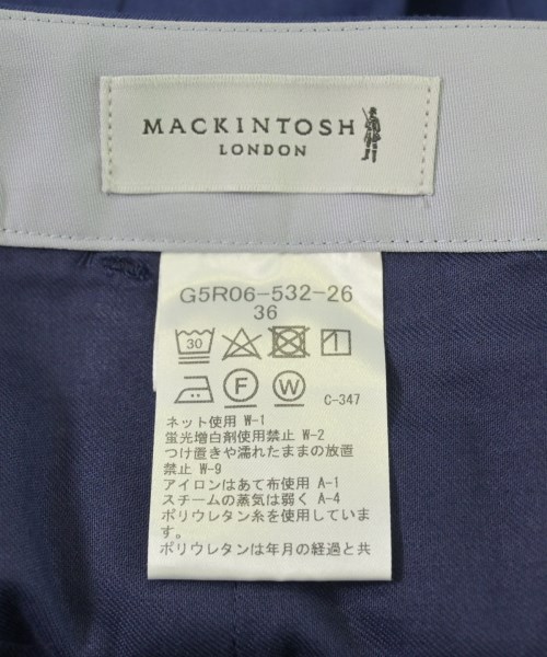 MACKINTOSH（マッキントッシュ）スラックス 青 サイズ:36(S位) レディース/2200717945016