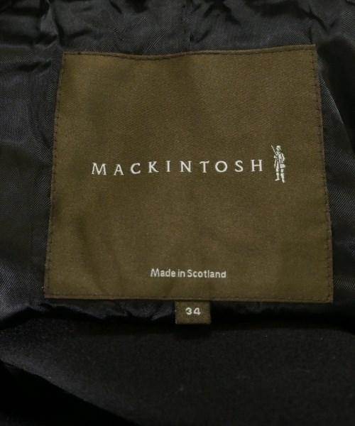 MACKINTOSH（マッキントッシュ）ピーコート 黒 サイズ:34(XS位) レディース/2200645960020