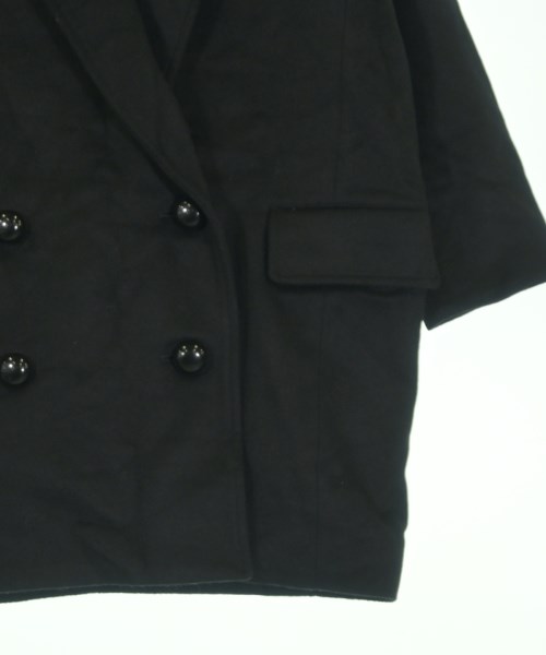 MACKINTOSH（マッキントッシュ）ピーコート 黒 サイズ:34(XS位) レディース/2200645960020