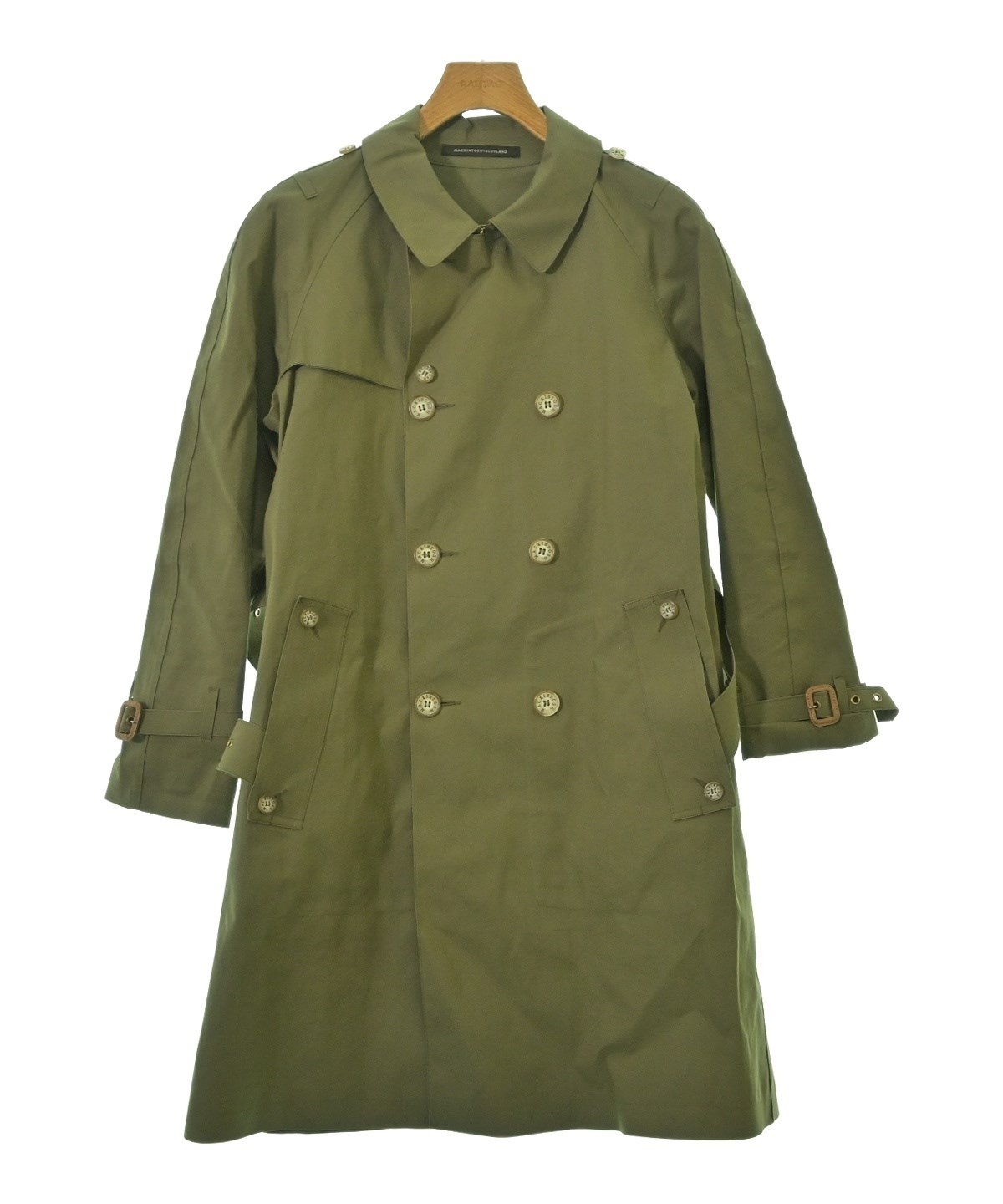 未使用級 MACKINTOSH トレンチコート 38 MACKINTOSH（マッキントッシュ）トレンチコート カーキ サイズ:38(M位
