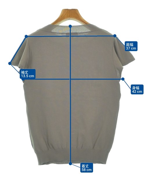 MACKINTOSH（マッキントッシュ）ニット・セーター グレー サイズ:38(M位) レディース/2200647515129
