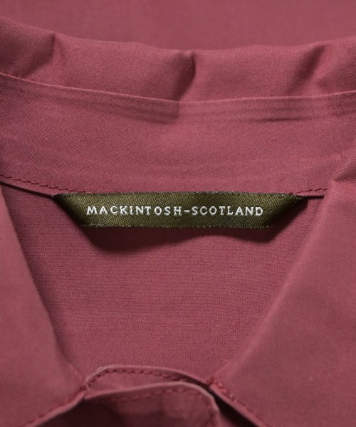 MACKINTOSH（マッキントッシュ）ステンカラーコート 赤 サイズ:34(XS位) レディース/2200640849023