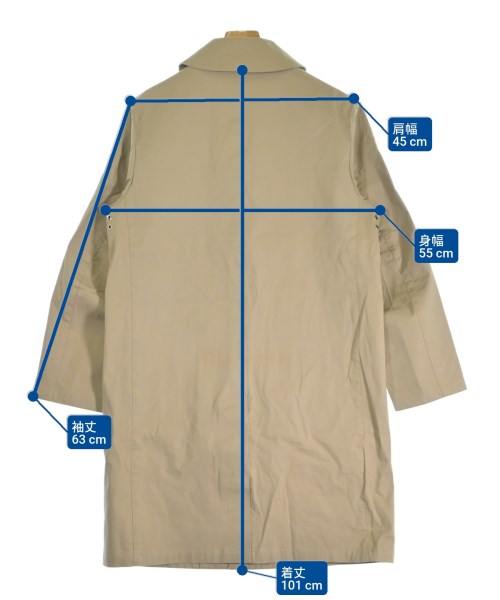 MACKINTOSH（マッキントッシュ）ステンカラーコート ベージュ サイズ:38(M位) メンズ/2200641046018