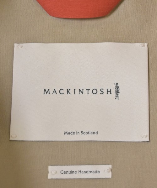 MACKINTOSH（マッキントッシュ）ステンカラーコート オレンジ サイズ:36(XL位) メンズ/2200705709040