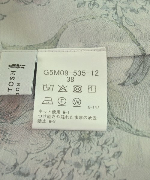MACKINTOSH（マッキントッシュ）カジュアルシャツ グレー サイズ:38(S位) レディース/2200704635043