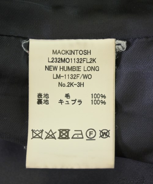 MACKINTOSH（マッキントッシュ）ステンカラーコート 紺 サイズ:4(XL位) レディース/2200709124016