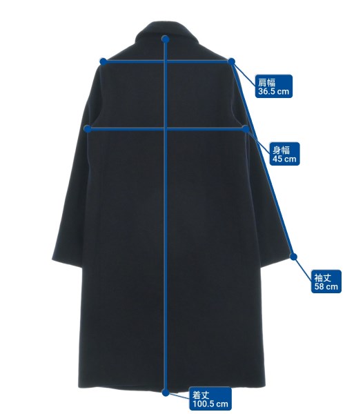 MACKINTOSH（マッキントッシュ）ステンカラーコート 紺 サイズ:32(M位) レディース/2200657551070