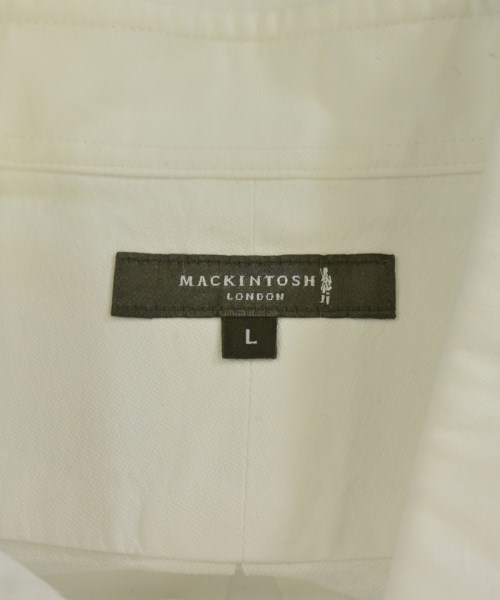 MACKINTOSH（マッキントッシュ）カジュアルシャツ 白 サイズ:L メンズ/2200659298065