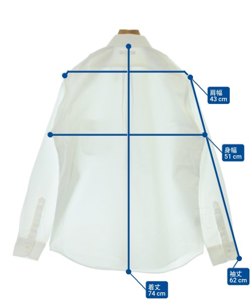 MACKINTOSH（マッキントッシュ）カジュアルシャツ 白 サイズ:L メンズ/2200659298065