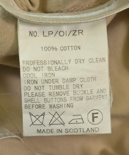 MACKINTOSH（マッキントッシュ）ステンカラーコート ベージュ サイズ:38(S位) メンズ/2200669022100