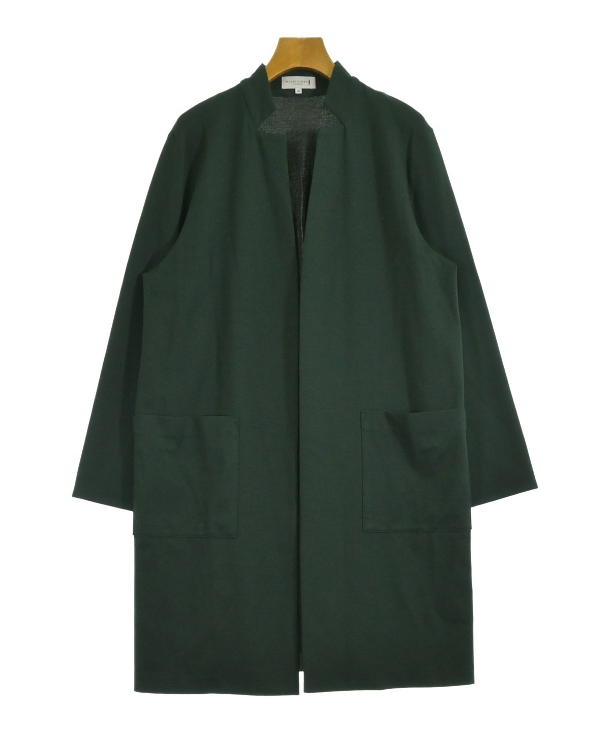 MACKINTOSH（マッキントッシュ）ステンカラーコート 緑 サイズ:38(S位