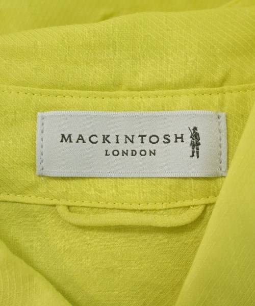 MACKINTOSH（マッキントッシュ）ブラウス 黄 サイズ:38(S位) レディース/2200725648091