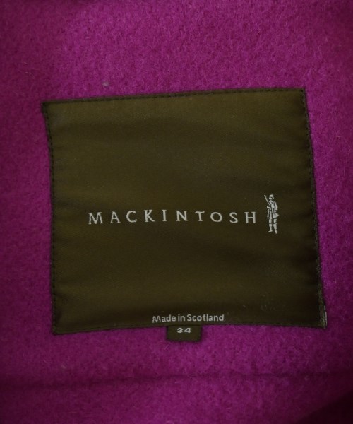 MACKINTOSH（マッキントッシュ）ダッフルコート 紫 サイズ:34(XXS位) レディース/2200717270019