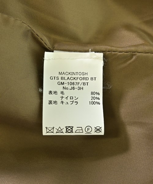 MACKINTOSH（マッキントッシュ）ステンカラーコート 茶 サイズ:36(S位) メンズ/2200723058045