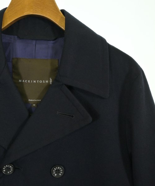 MACKINTOSH（マッキントッシュ）ピーコート 紺 サイズ:36(XS位) レディース/2200725127022