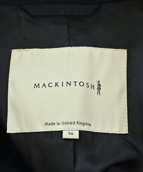 MACKINTOSH（マッキントッシュ）ステンカラーコート 紺 サイズ:36(S位) メンズ/2200723739012