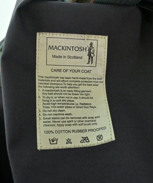 MACKINTOSH（マッキントッシュ）ステンカラーコート 黒 サイズ:XS レディース/2200686736035