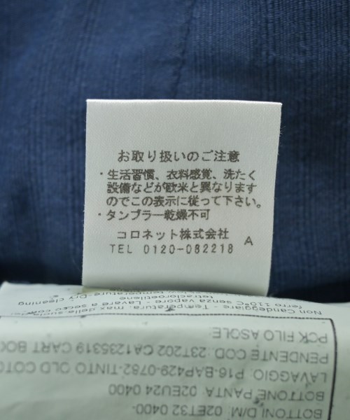 BOGLIOLI（ボリオリ）スラックス 青 サイズ:46(M位) メンズ/2200619268190