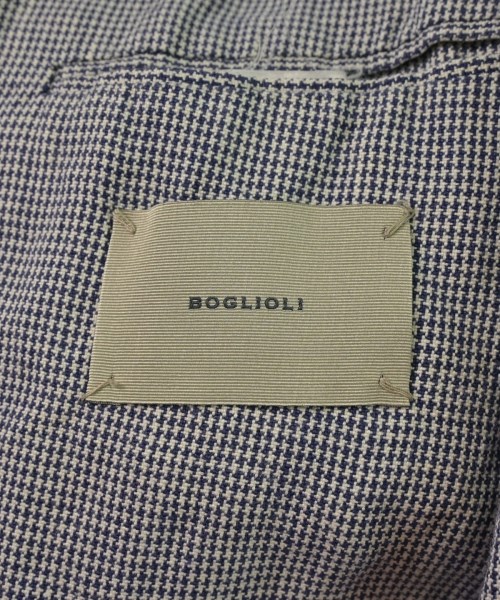 BOGLIOLI（ボリオリ）カジュアルジャケット 紺 サイズ:50(XL位) メンズ/2200625187027