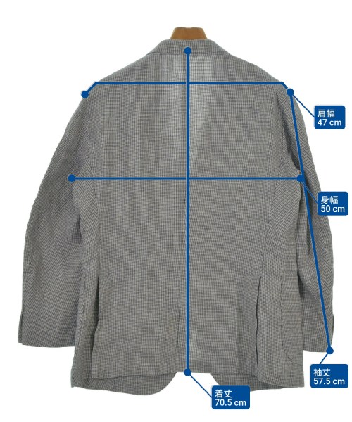 BOGLIOLI（ボリオリ）カジュアルジャケット 紺 サイズ:50(XL位) メンズ/2200625187027