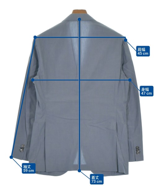 BOGLIOLI（ボリオリ）カジュアルジャケット 青 サイズ:46(M位) メンズ/2200641114137