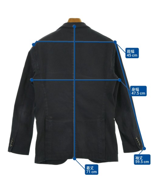 BOGLIOLI（ボリオリ）ジャケット 紺 サイズ:46(M位) メンズ/2200642935052