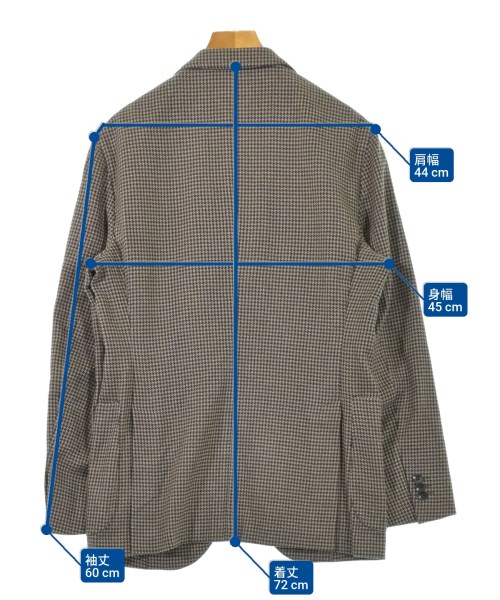 BOGLIOLI（ボリオリ）ジャケット 茶 サイズ:44(S位) メンズ/2200626772284