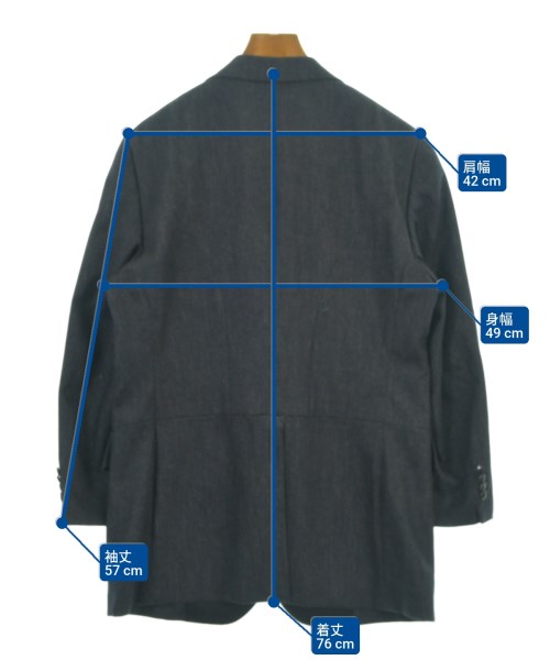 BOGLIOLI（ボリオリ）テーラードジャケット 紺 サイズ:M メンズ/2200630220047