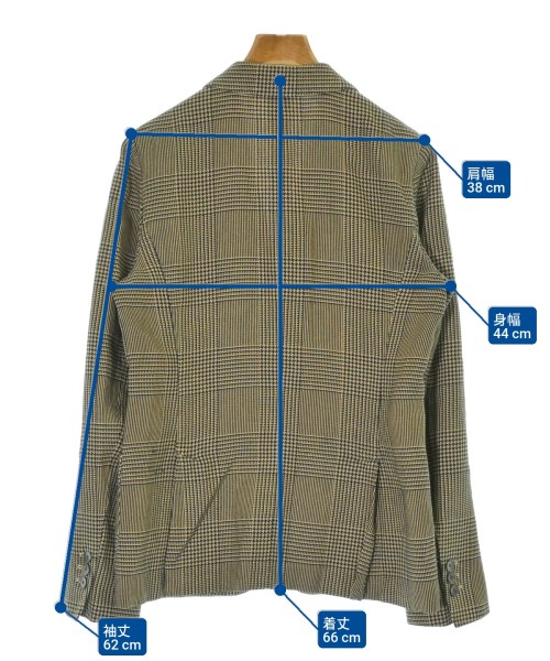 BOGLIOLI（ボリオリ）テーラードジャケット ベージュ サイズ:42(M位) レディース/2200672705106