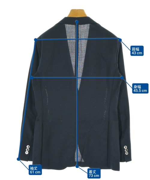 BOGLIOLI（ボリオリ）テーラードジャケット 紺 サイズ:46(M位) メンズ/2200677466026