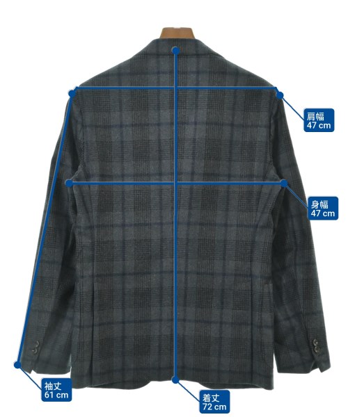 BOGLIOLI（ボリオリ）テーラードジャケット 青 サイズ:46(M位) メンズ/2200672807091