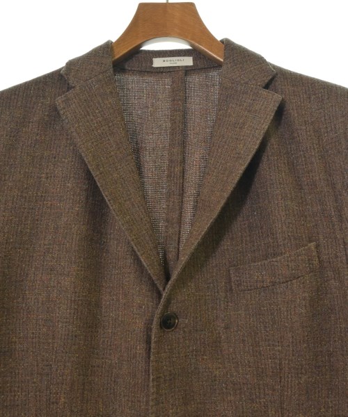 BOGLIOLI（ボリオリ）カジュアルジャケット 茶 サイズ:50(XL位) メンズ/2200656812042