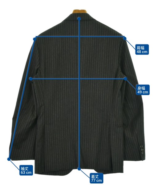 BOGLIOLI（ボリオリ）ビジネス グレー サイズ:44(S位) メンズ/2200659301024