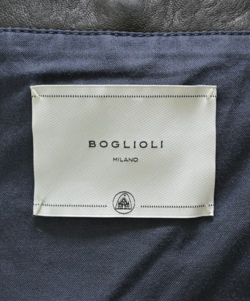 BOGLIOLI（ボリオリ）ライダース 黒 サイズ:44(S位) メンズ/2200717433018
